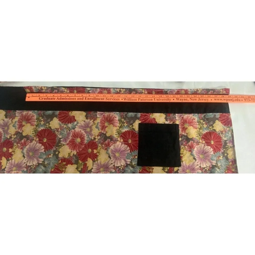 Handmade Reversible Half Apron Floral Print Pocket Garden Cooking Craft Utility